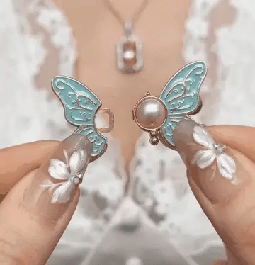 up 8Pcs Butterfly Waist Tightener Clips