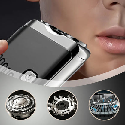 ✨ 🪒Mini Portable Electric Shaver – The Ultimate Travel Companion for a Smooth Shave Anywhere (Wet & Dry & USB-C)